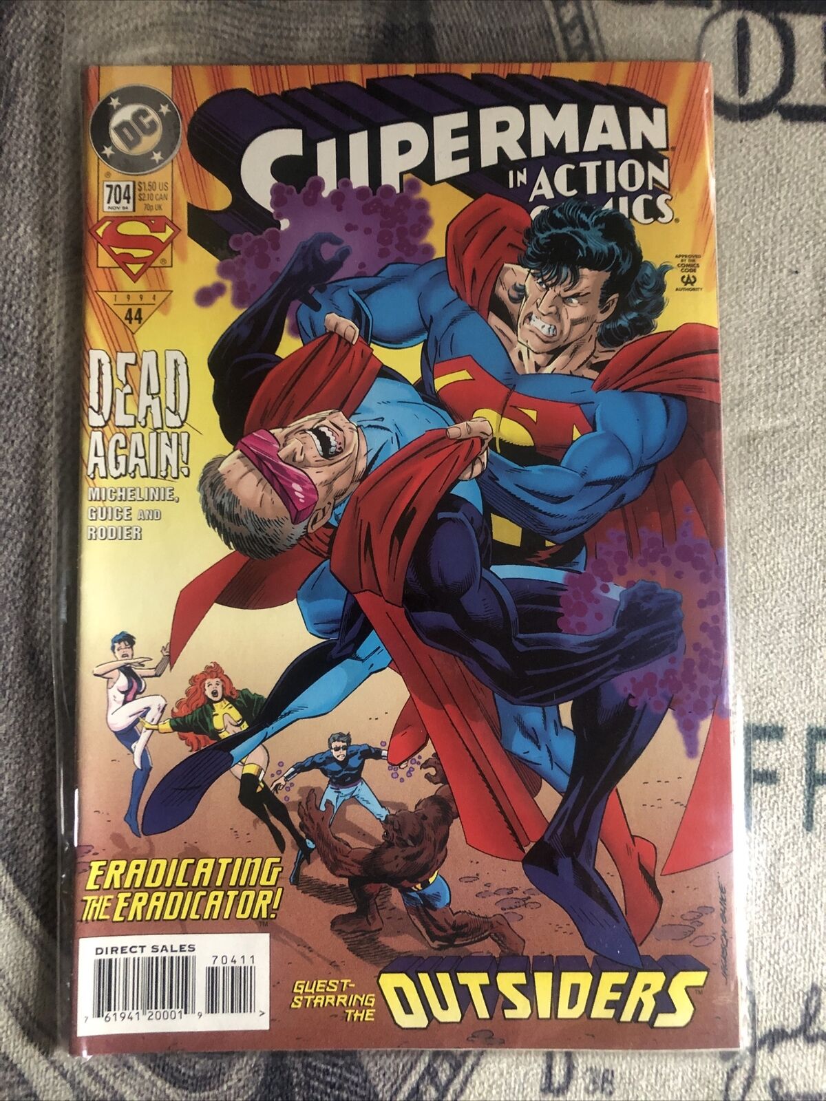 Superman In Action Comics #704 DC Comics 1994 (B&B)