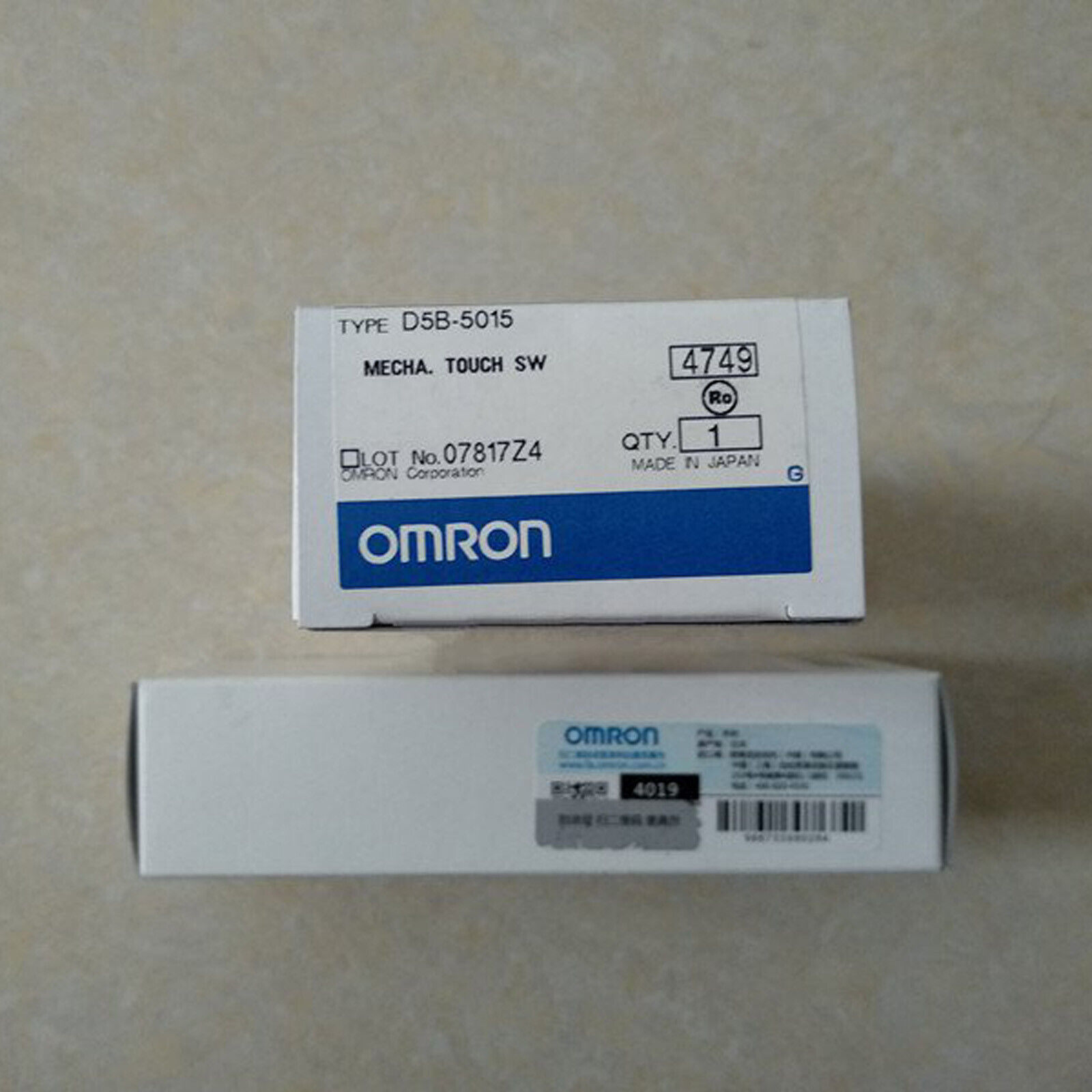 1PC New Omron D5B-5015 Tactile Sensor D5B5015