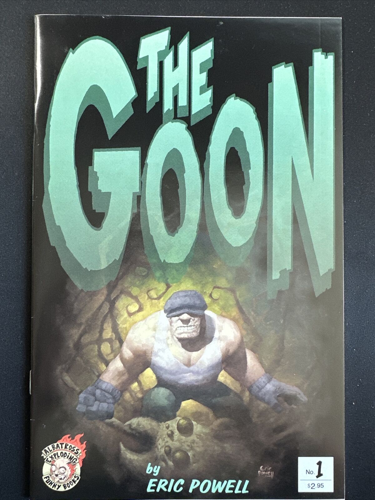 The Goon #1 Albatross 2002 1st Print Eric Powell Volume Vol 2 White Pages VF/NM