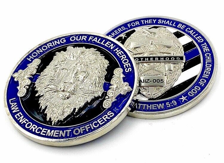 Special Listing: Lot of 10x Police LEO Honoring Our Fallen Heroes Challenge Coin