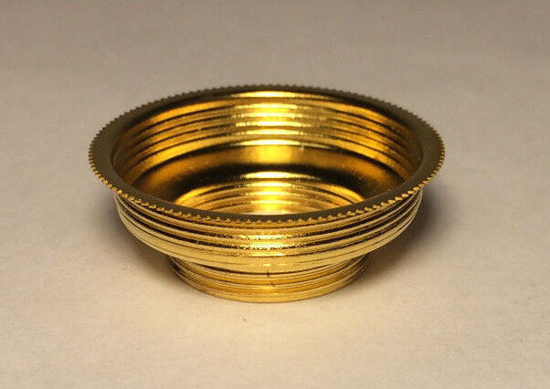 New Solid Brass # 1 to # 2 Expanding Collar Adapter for oil lamp burner #CO002