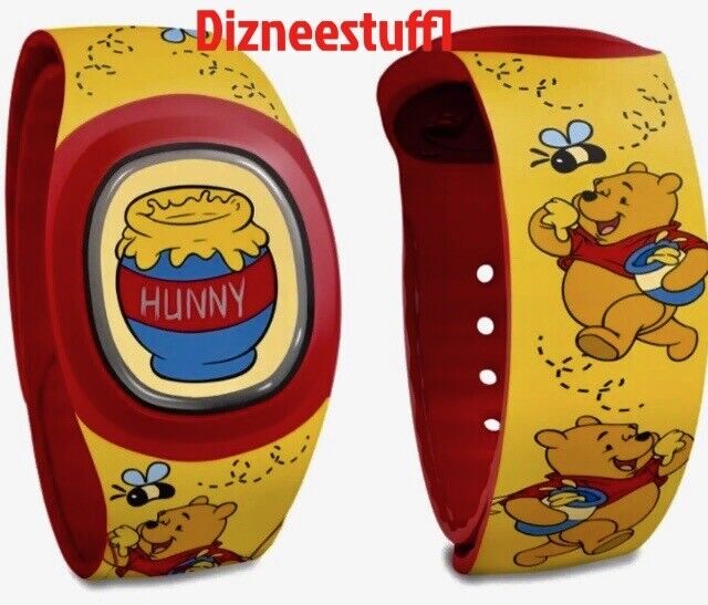 Disney Park MagicBand + Plus Adventures Of Winnie The Pooh Bear Hunny New In BOX
