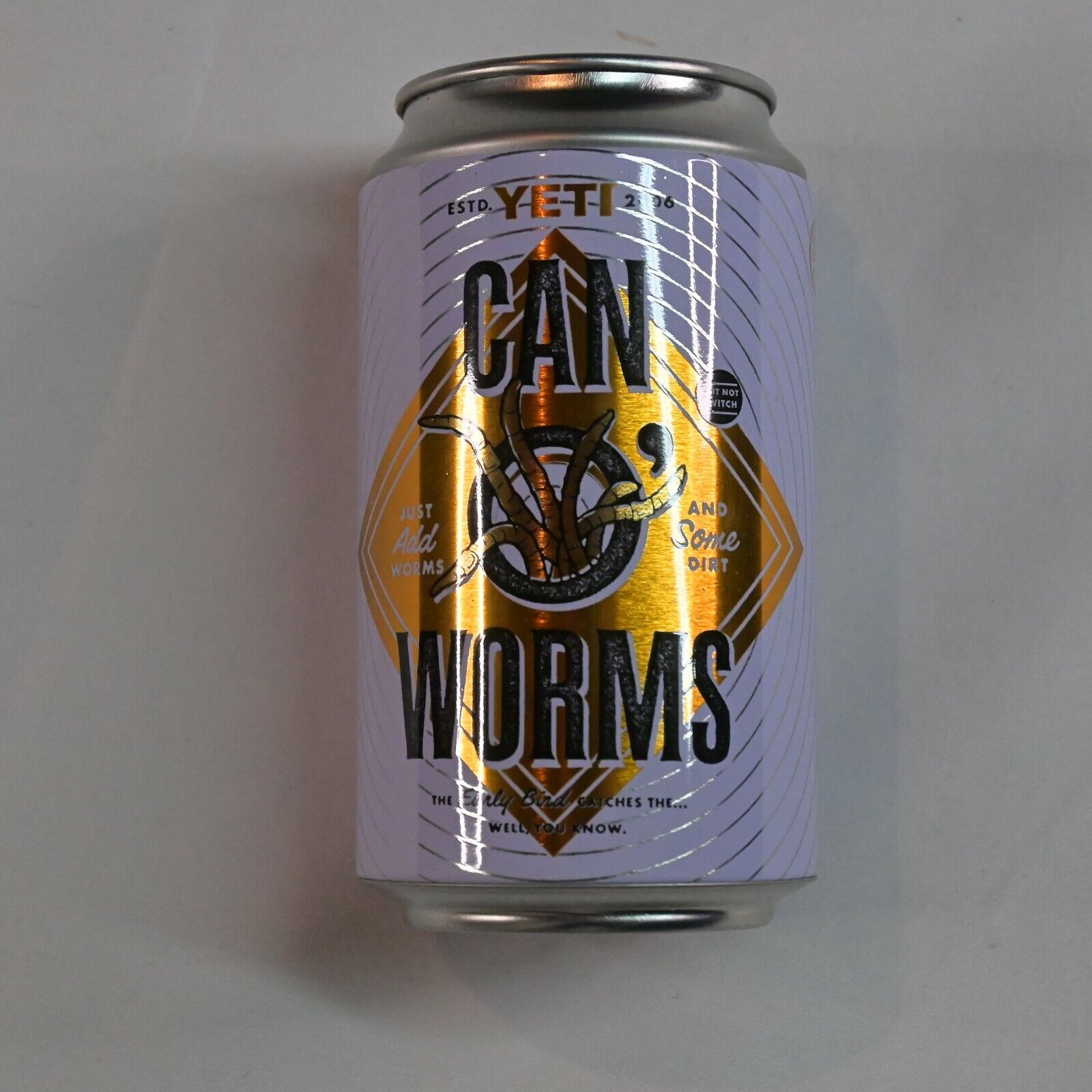 NEW YETI Can of Worms Stash Metal Can Limited Edition Conceal Your Treasures