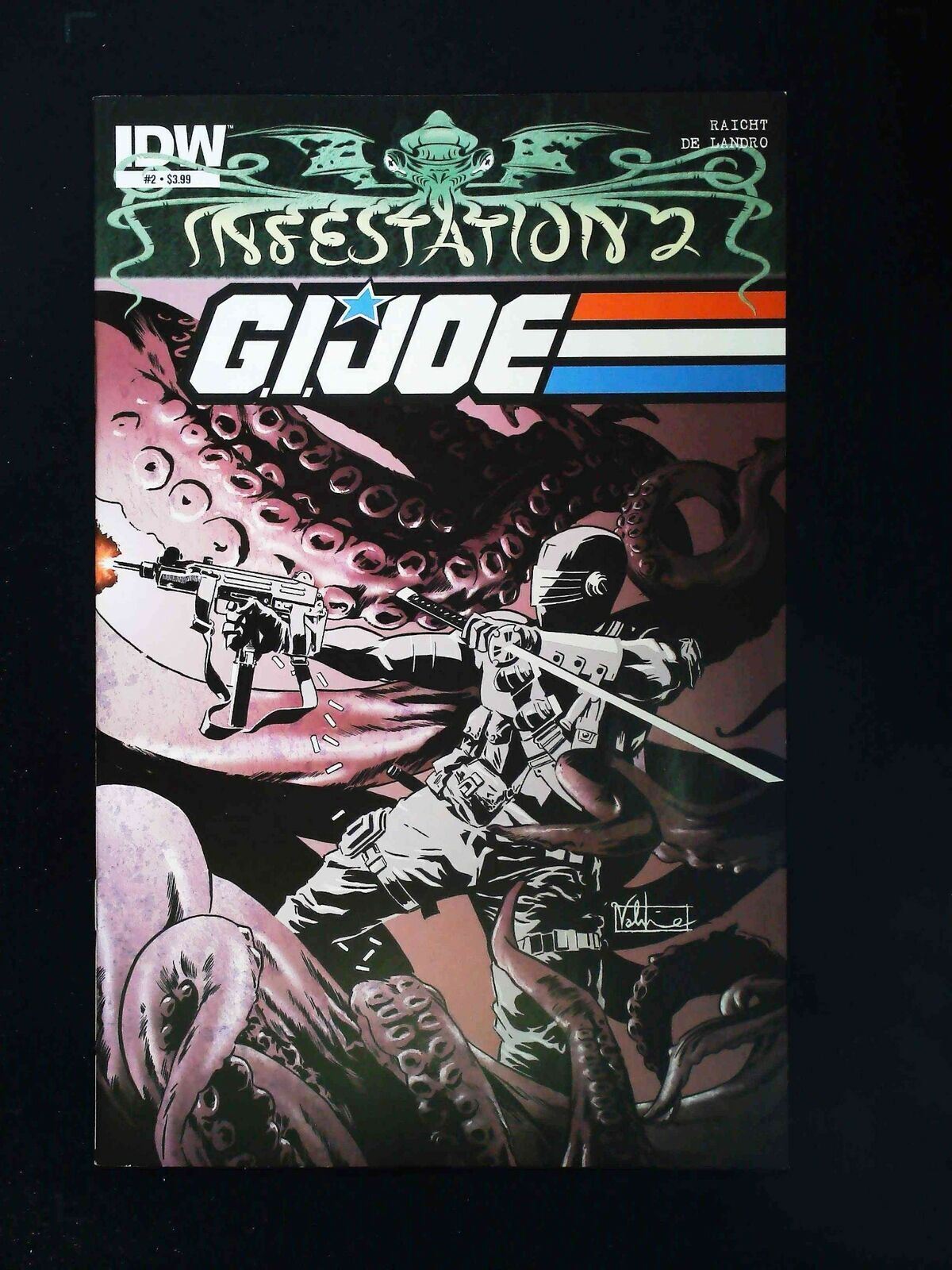 Infestation 2 Gi Joe #2  Idw Comics 2012 Nm