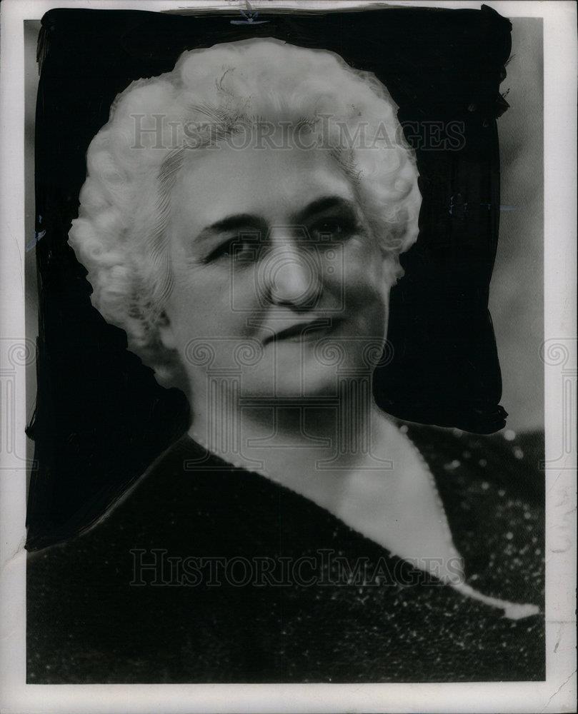 1950 Press Photo Mrs. William S. Knudsen. - DFPD00133