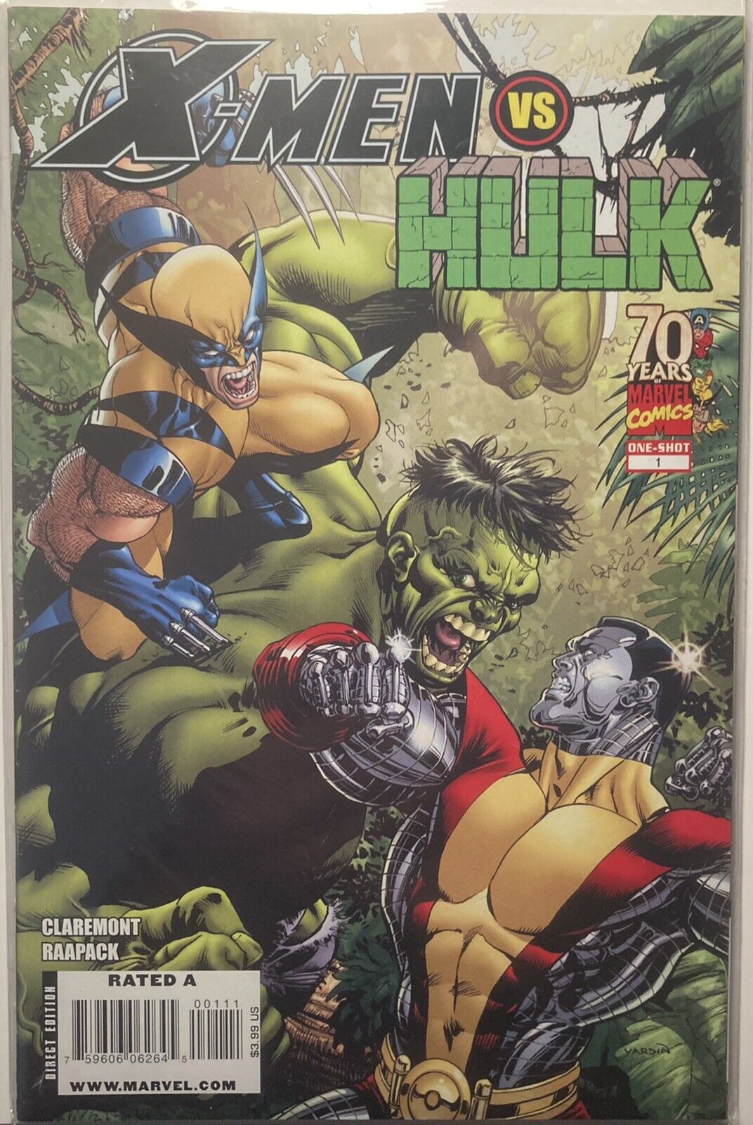 X-Men Vs Hulk Mint Condition