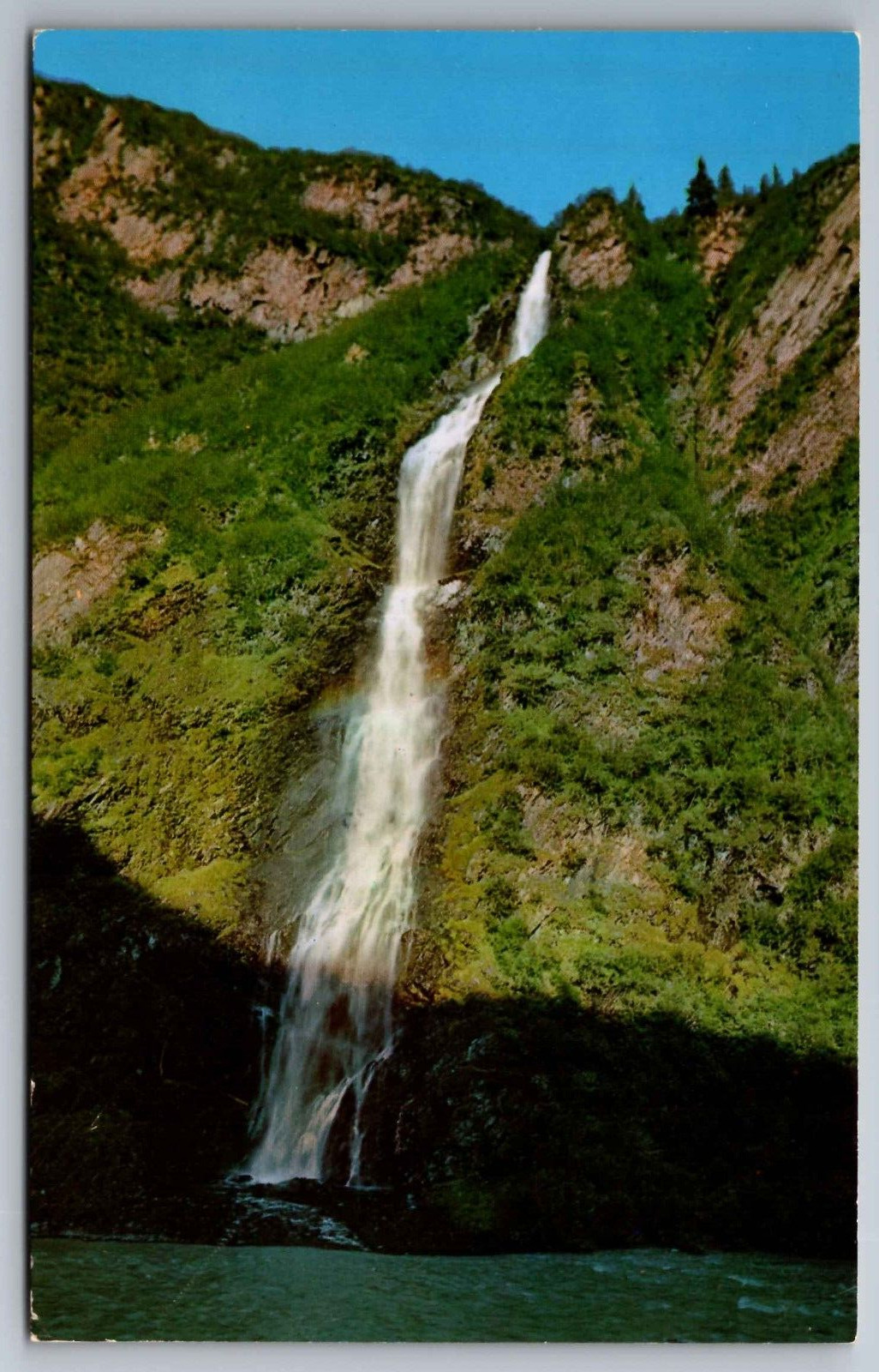Postcard Set of Two Bridal Veil Falls Valdez Alaska     G 15