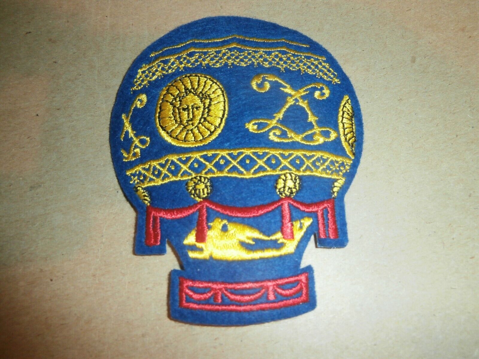 Embroidered Patch  Hot Air Balloon