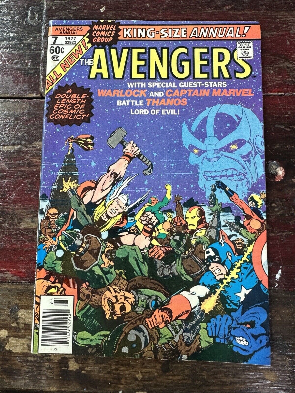 Avengers Annual #7 (1977) - Death of Thanos