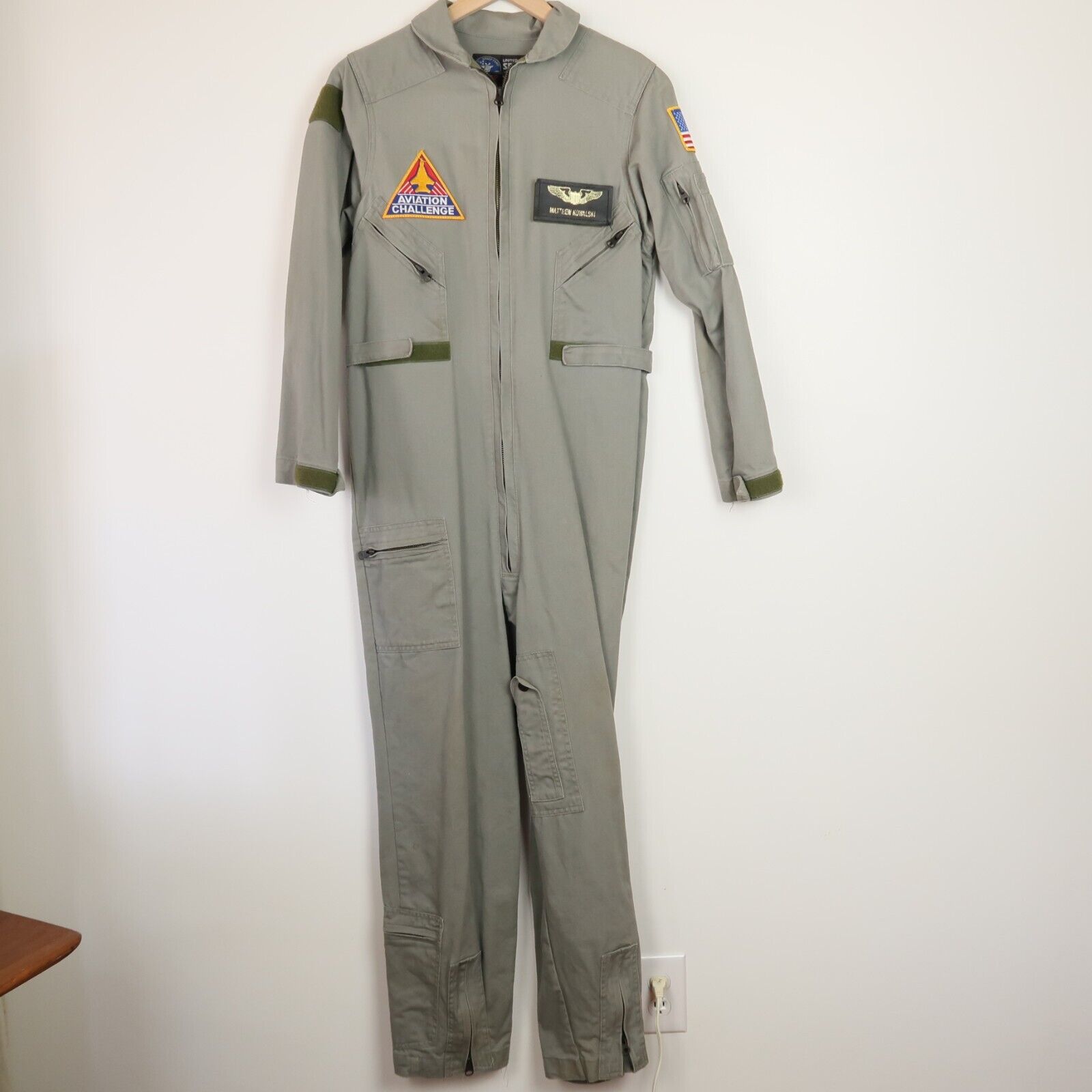 Vintage US Space Camp Flight Suit Aviation Challenge Huntsville