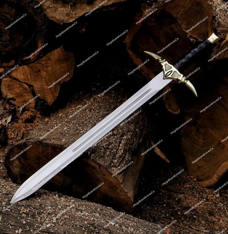 Fully Handmade High Carbon Steel Medieval / Knight Sword / Beast Hunter Sword