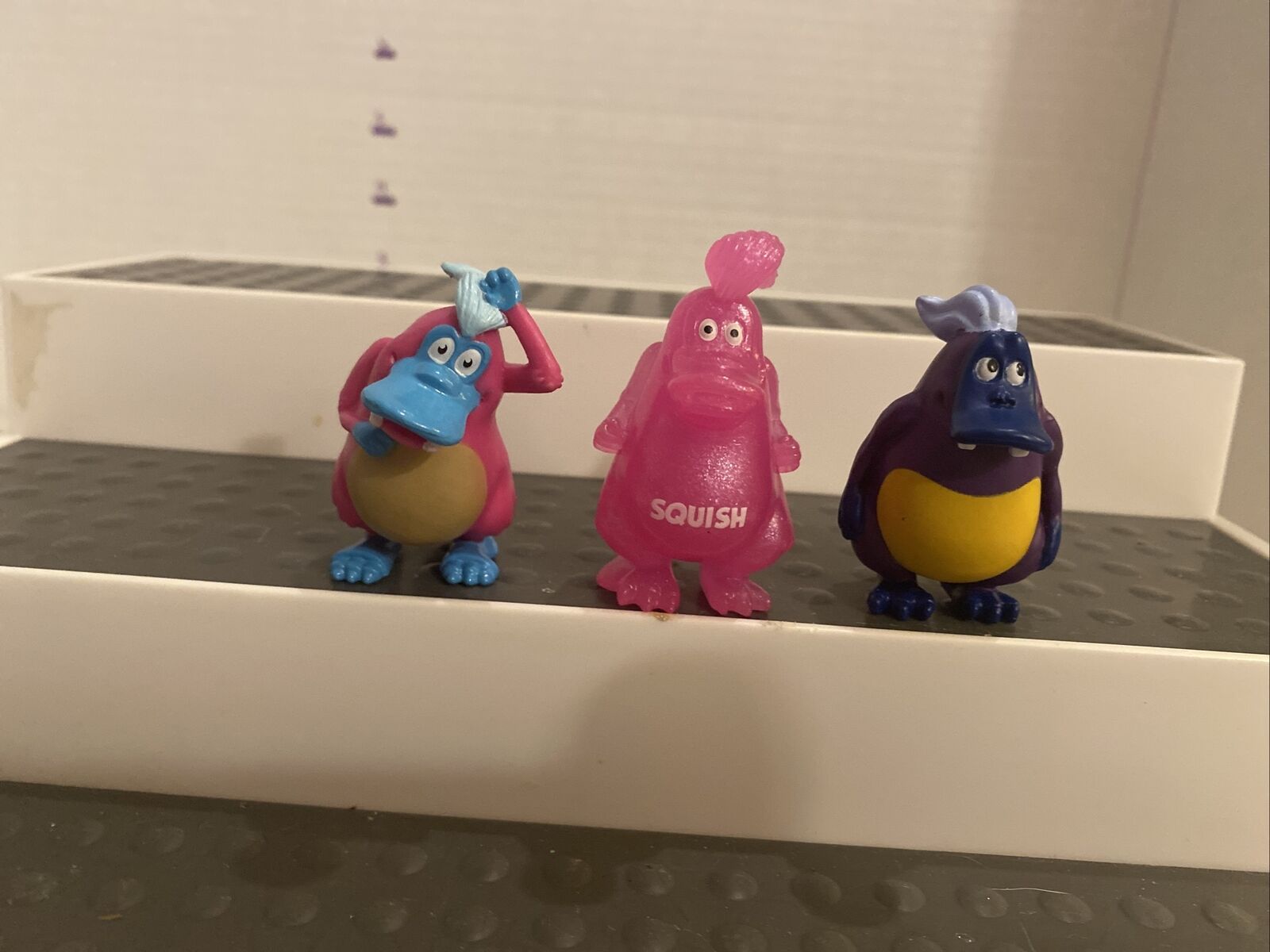 YOWIE SQUISH Toy Wild Water Series Collection Figurine Lot Of 3