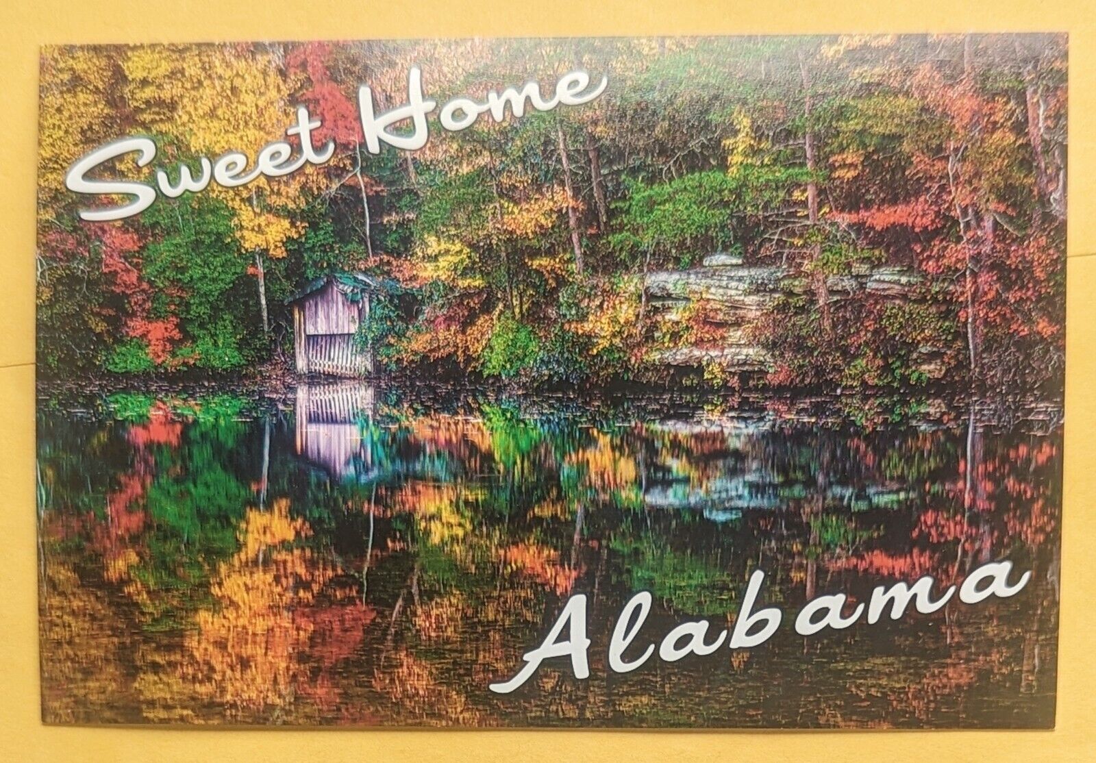  Postcard AL: Sweet Home Alabama