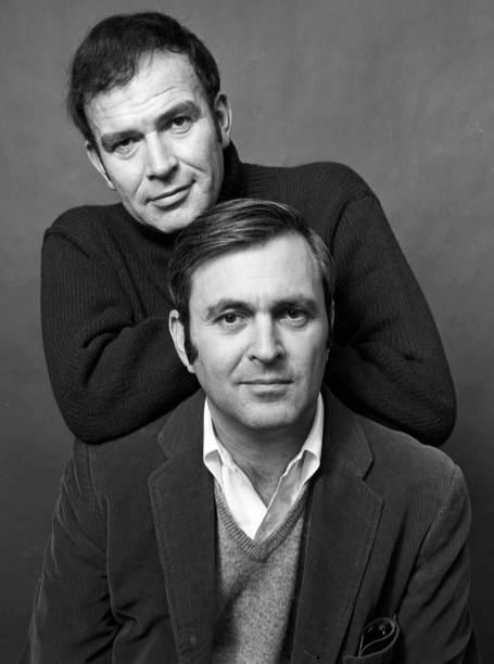 songwriting duo of composer John Kander and lyricist Fred Ebb 1969 Old Photo 3