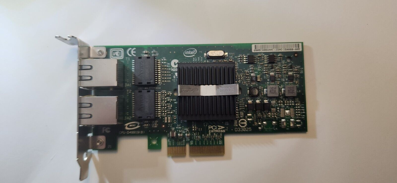 Intel PRO/1000 PT Dual Port Server Adapter LP - Network Adapter (EXPI9402PTBLK)