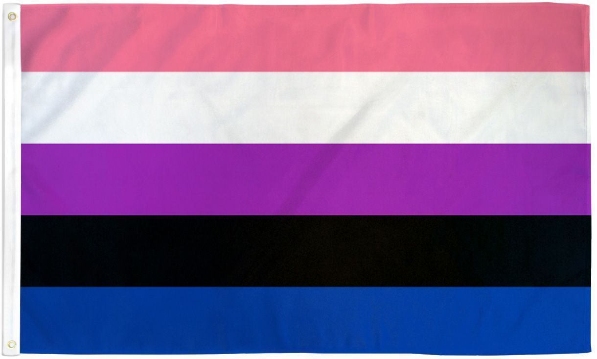 Genderfluid Flag 3x5 ft Gender Fluid Pride Sexual Identity Rainbow