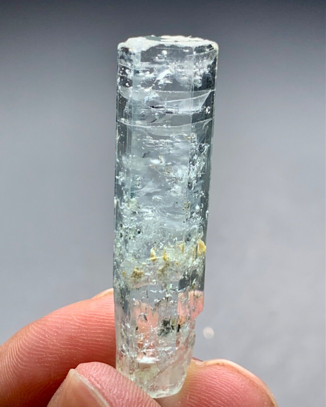 50 Cts Beautiful Top Quality Terminated Aquamarine Crystal From SkarduPakistan