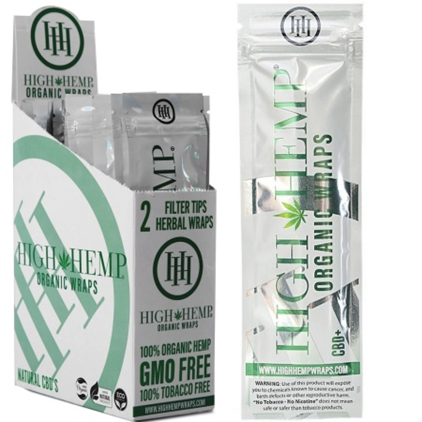 High Hemp Organic Rolling Papers GMO Free Vegan Approved Original 