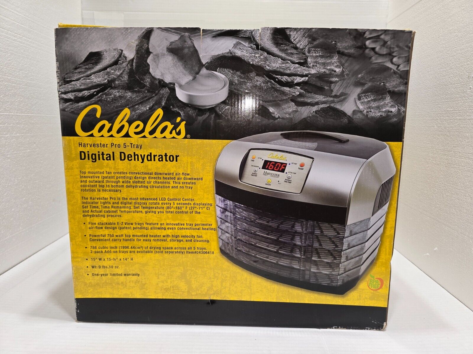 Cabela's Harvester Five-Tier Dehydrator Brand New In Box Never Opened