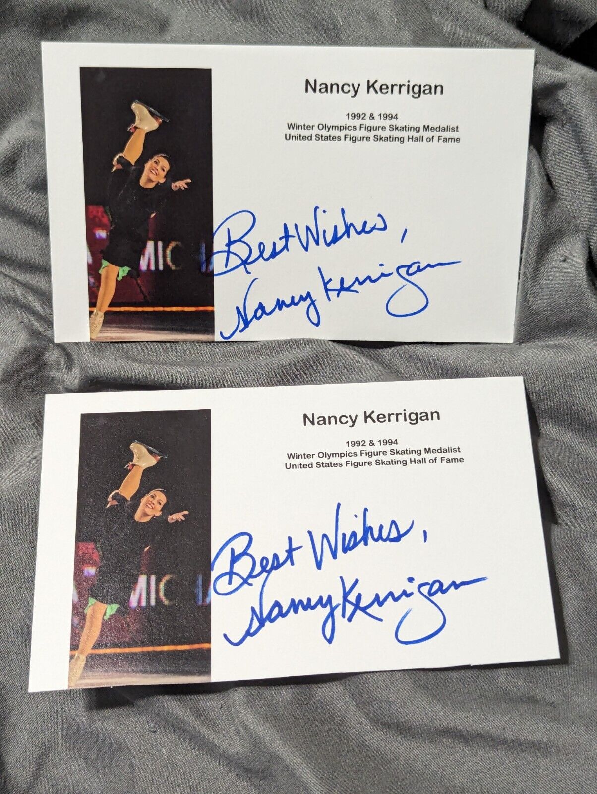 BOGO Nancy Kerrigan Autographed Signed