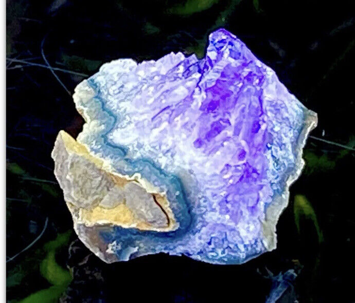 100% Natural Amethyst Quartz Geode Druzy Crystal Lovely Cluster Specimen
