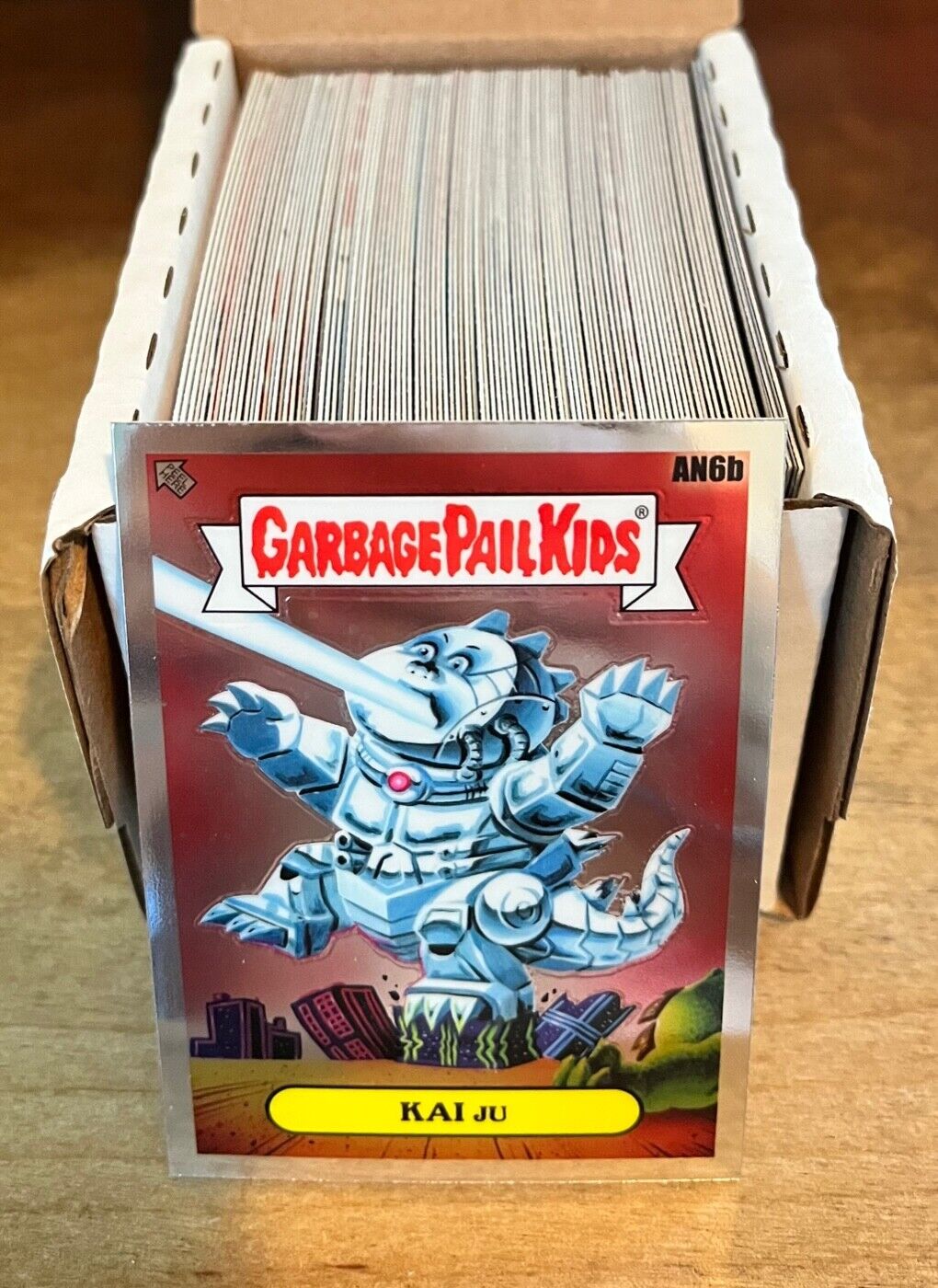 2021 Topps Garbage Pail Kids (GPK) Chrome Series 4 Complete Set (100 Cards)