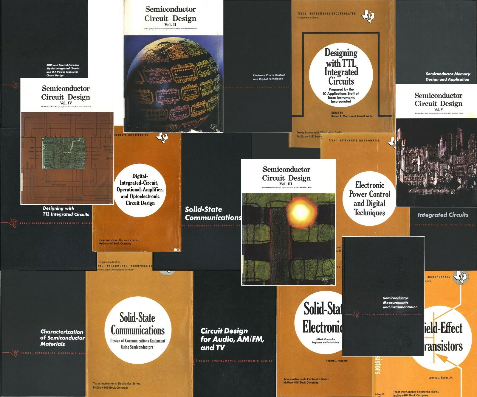 DVD-ROM 16 PDF TEXTBOOKS TEXAS INSTRUMENTS ORIGINS OF SEMICONDUCTORS 1960-1980