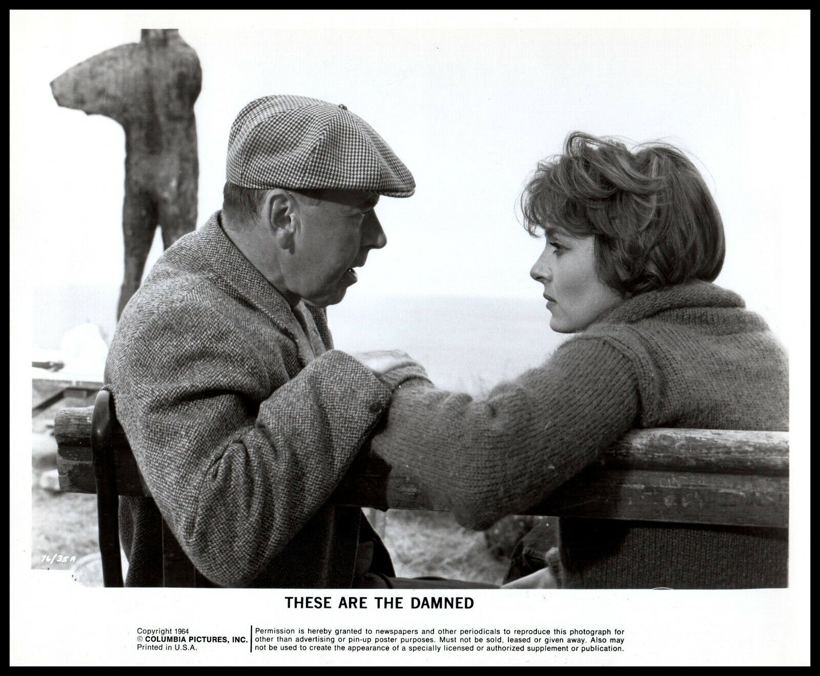 Viveca Lindfor + Alexander Knox in These are the Damned (1964) ORIG PHOTO M 63