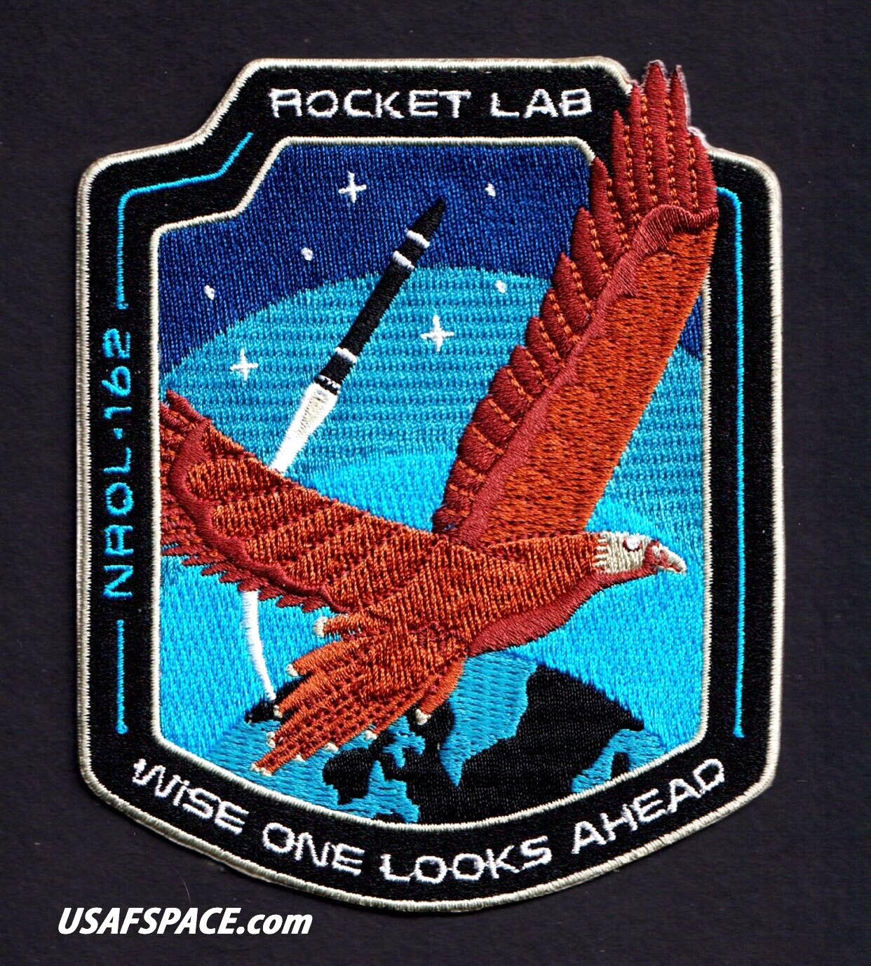 ROCKET LAB 28 -NROL-162- ELECTRON -NRO Classified SATELLITE Mission SPACE PATCH