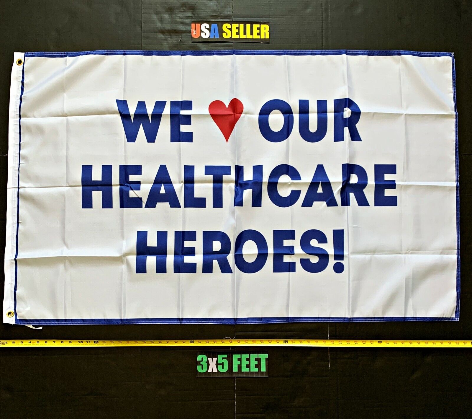 Thank you Nurses 2020 Flag FREE FIRST CLASS SHIP We Love Our Healthcare Sign 3x5