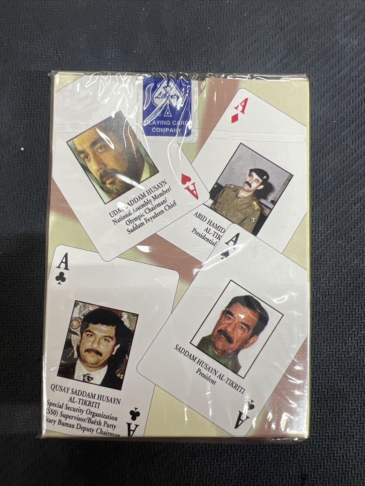 Iraqi Most Wanted Playing Cards Saddam  Iraq /Operation Enduring Freedom New