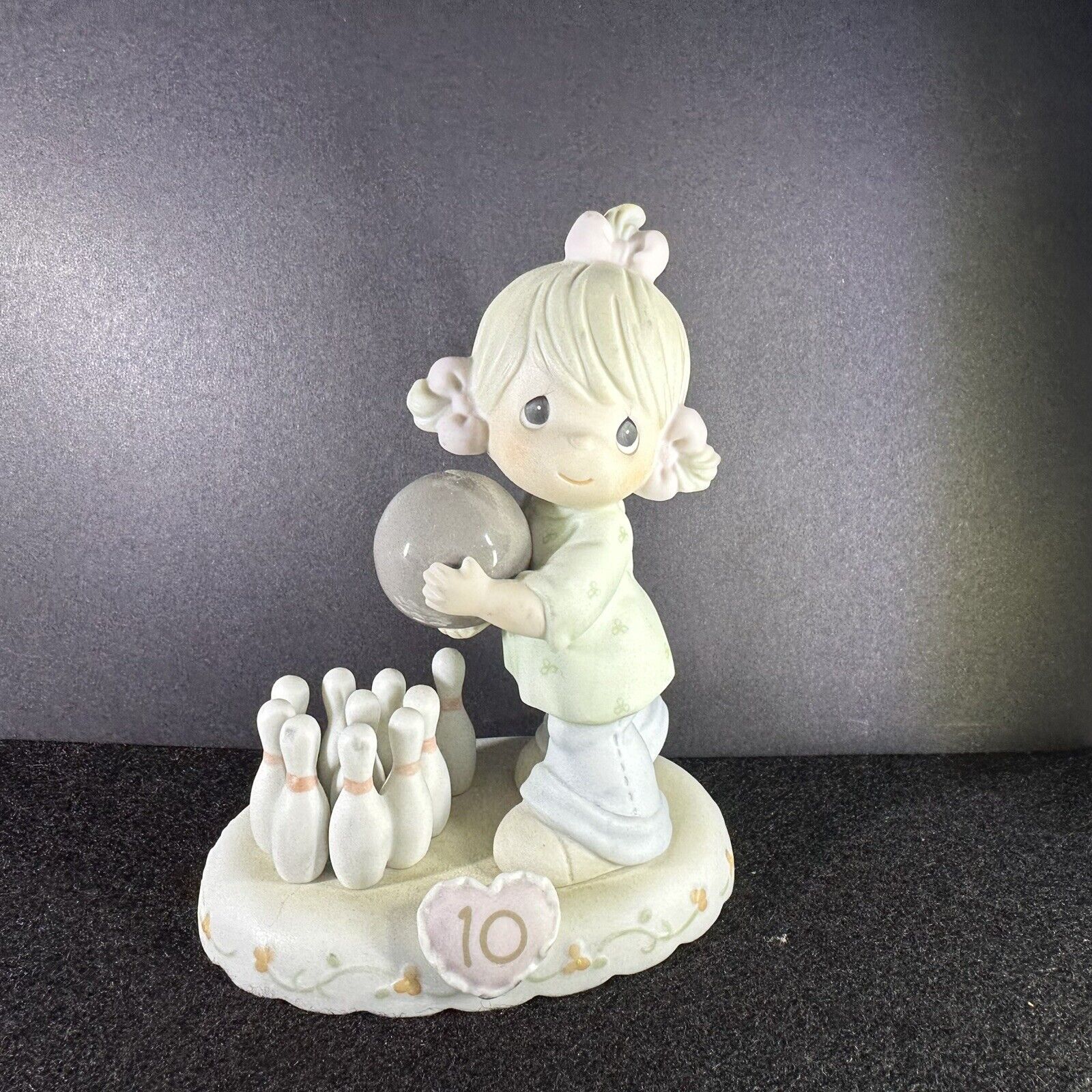 INCLUDES BOX - PRECIOUS MOMENTS GROWING IN GRACE AGE 10 #183873 1996 ENESCO