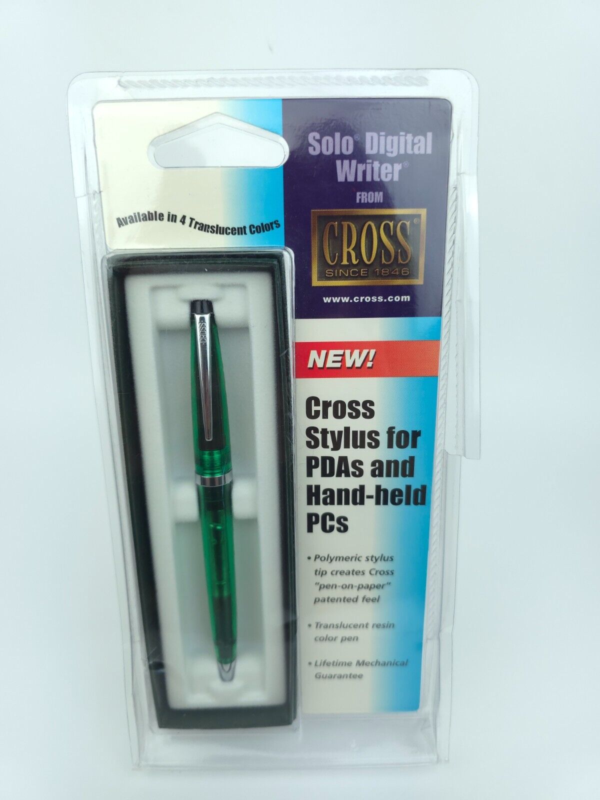 NEW Cross Green Stylus Solo Digital Writer PDAs & Hand Held PCs Pen EL102-22CS