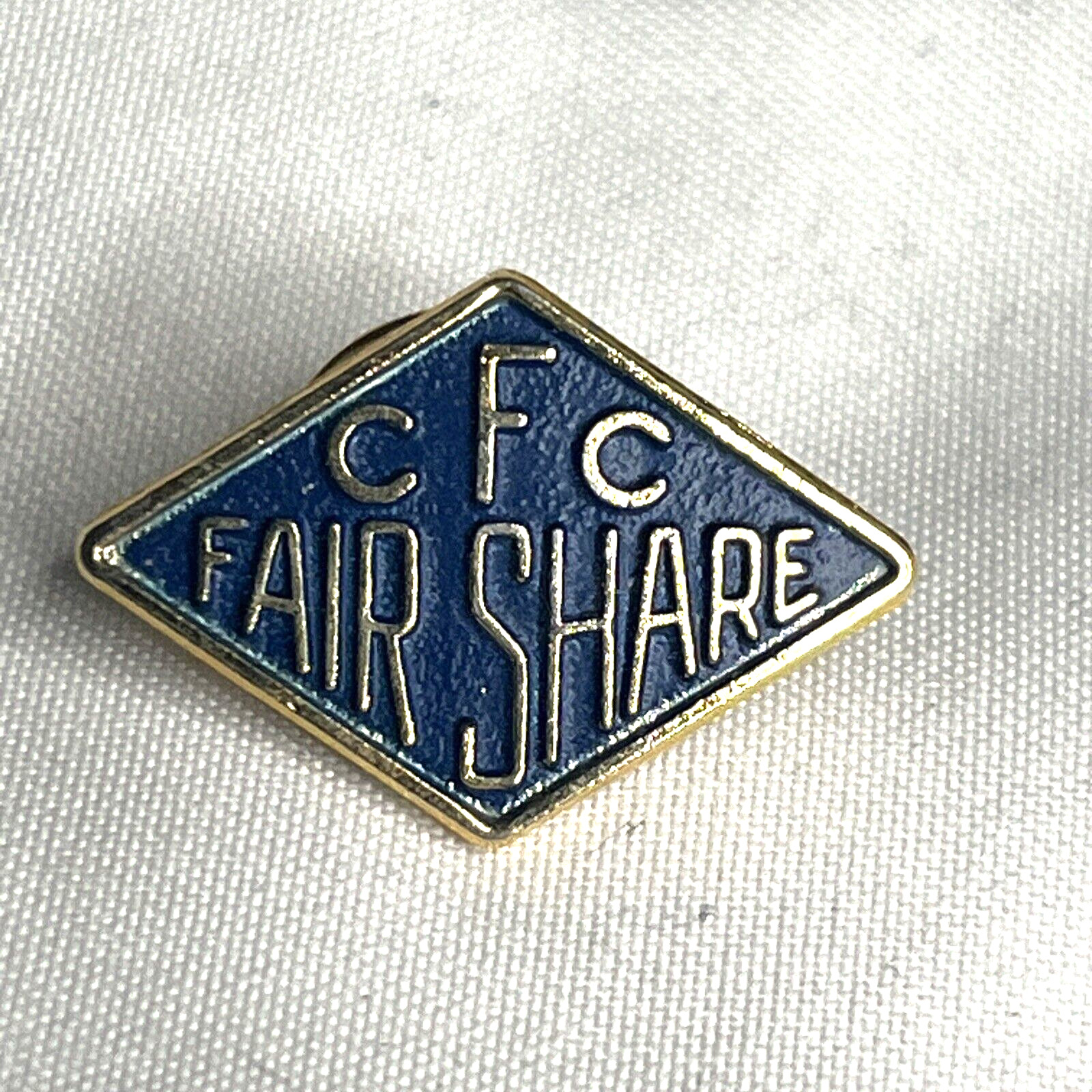 CFC Fair Share Pin Vintage Combine Federal Campaign Badge