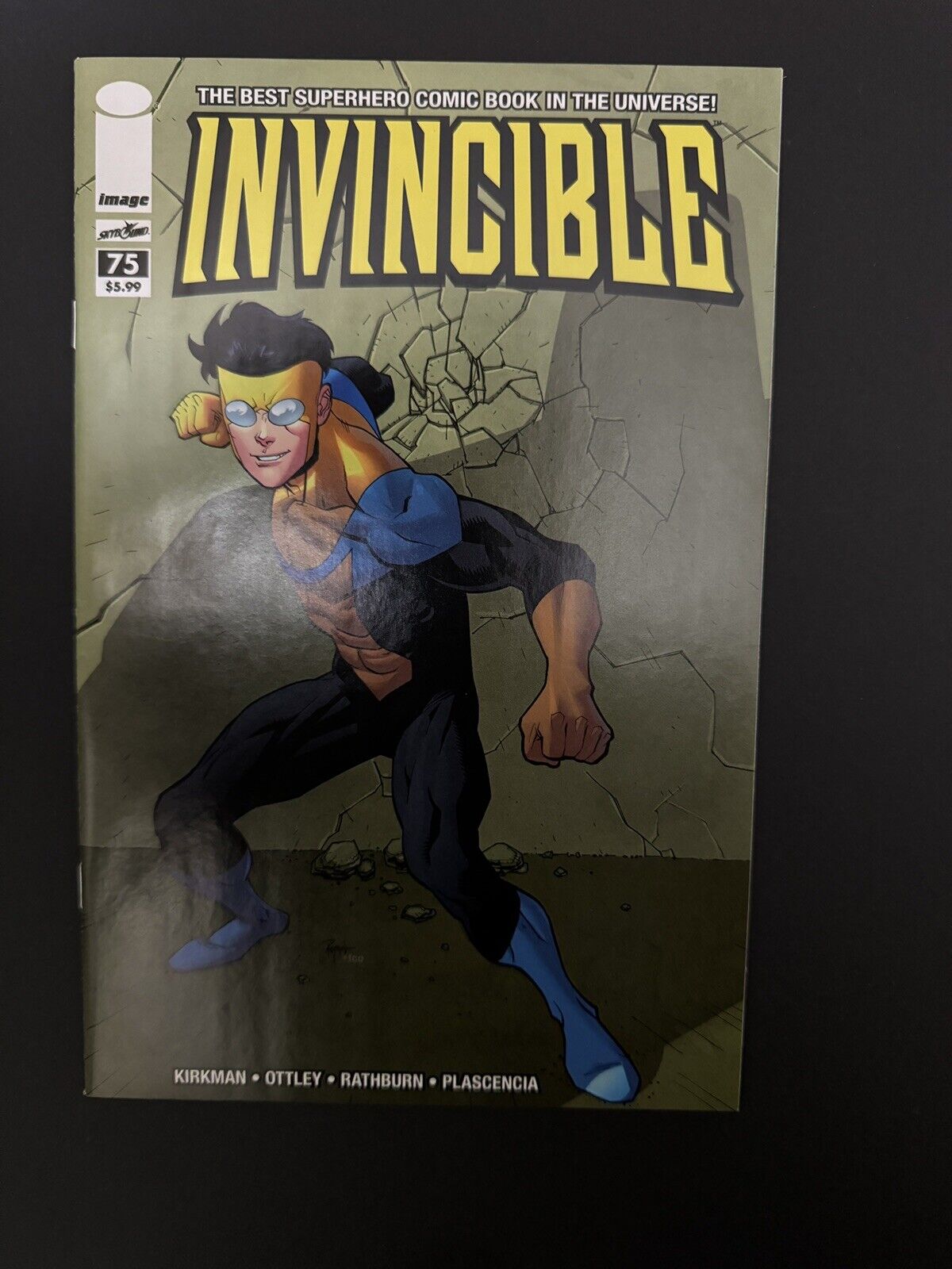 INVINCIBLE 75 1:50 Image Comics RYAN OTTLEY VARIANT COVER 2010