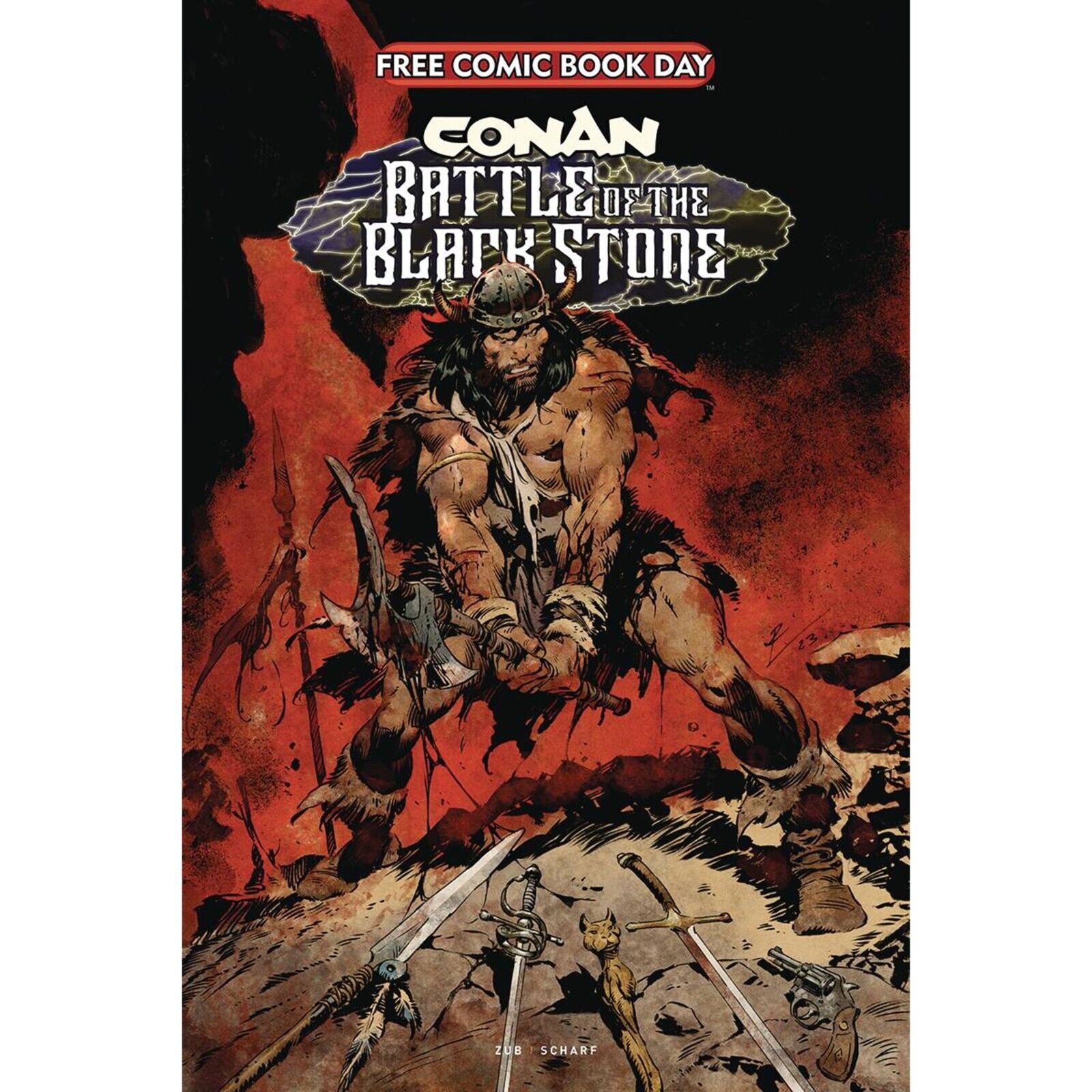 FCBD 2024 Conan the Barbarian: Battle of the Black Stone (2024) | Titan Comics