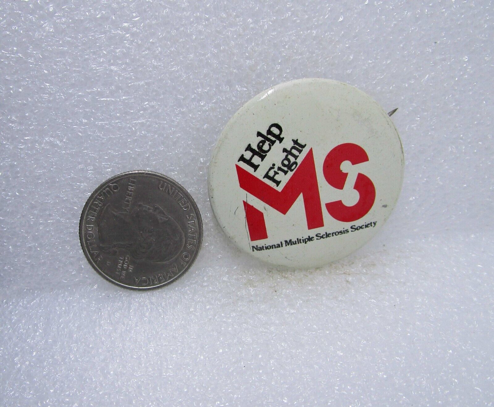 Help Fight MS Multiple Sclerosis Society Pin