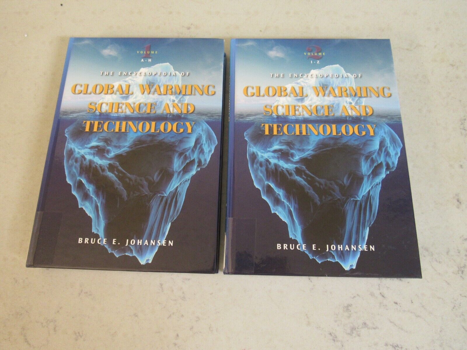 The Encyclopedia of Global Warming Science & Technology in 2 Vols ~ Johansen HC