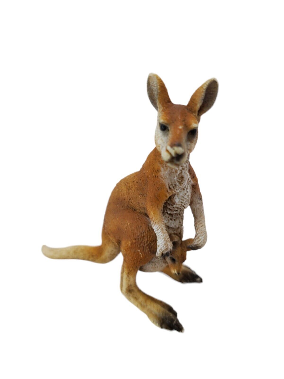 Schleich Am Limes 69 Kangaroo & Joey Baby Pouch Animal Figurine D-73527 3.75\