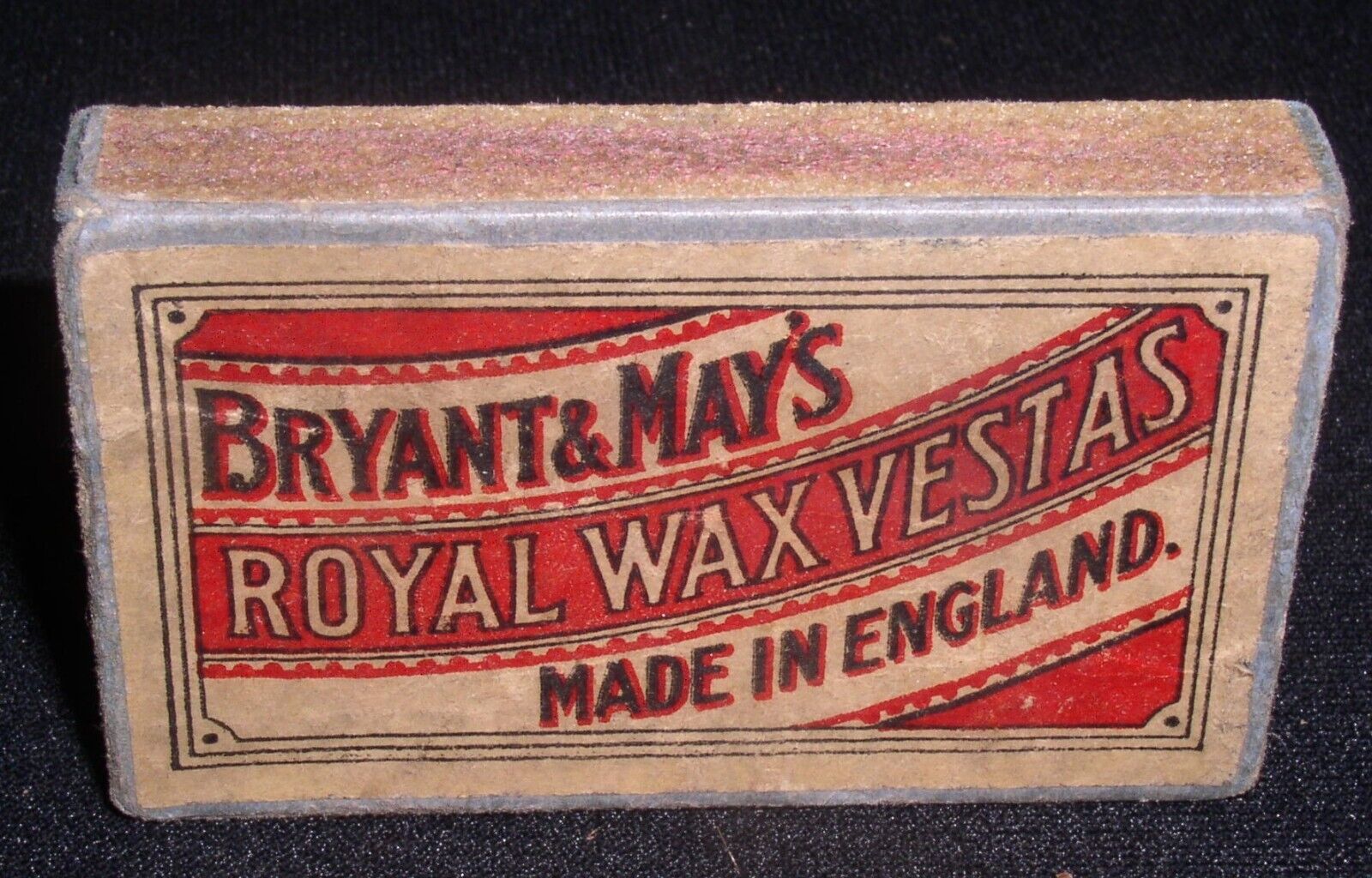 Royal Wax Vestas~Bryant & May\'s, Made in England empty Matchbox~3\