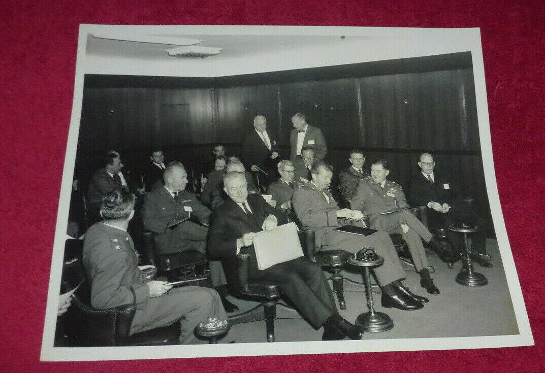 1960s Curtiss-Wright Corporation US Air Force Tour Photo #34 SST Program Meeting