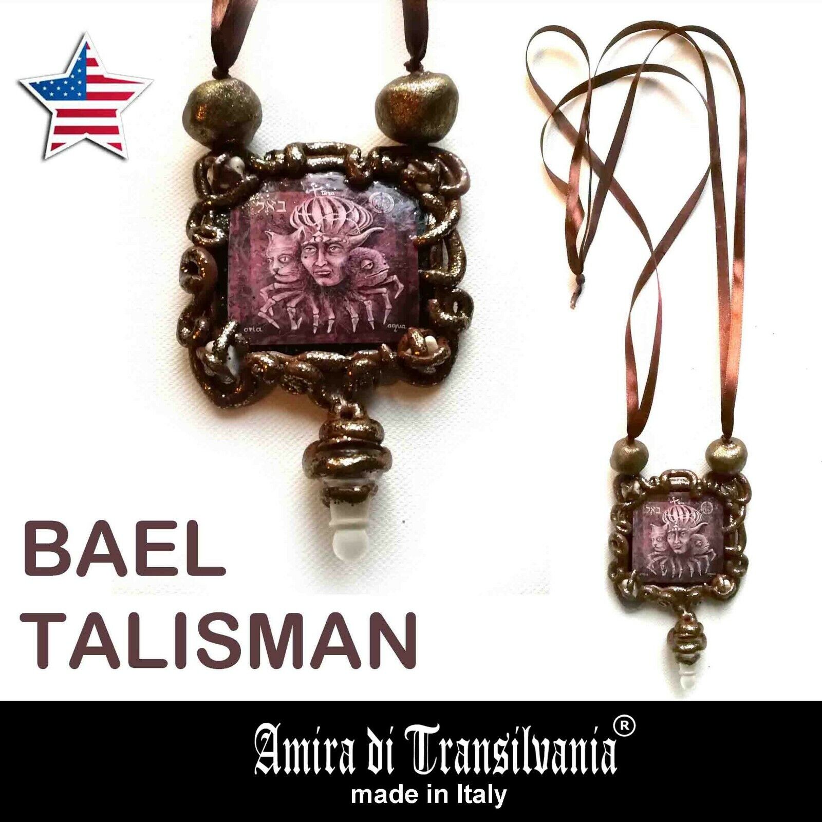 Bael demon talisman Goetia Lemegeton effective power paganism old occult amulets