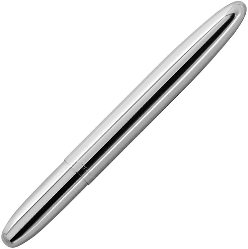 Fisher Space Bullet Pen, Polished Chrome, New In Blister Pack, #S400