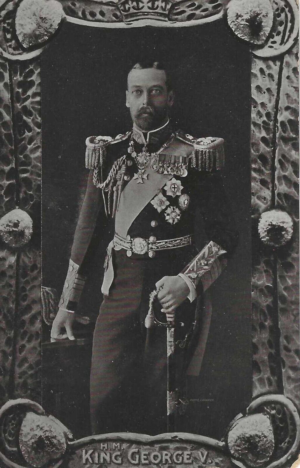 H.M. King George V, Great Britain, Very Early Postcard, Unused