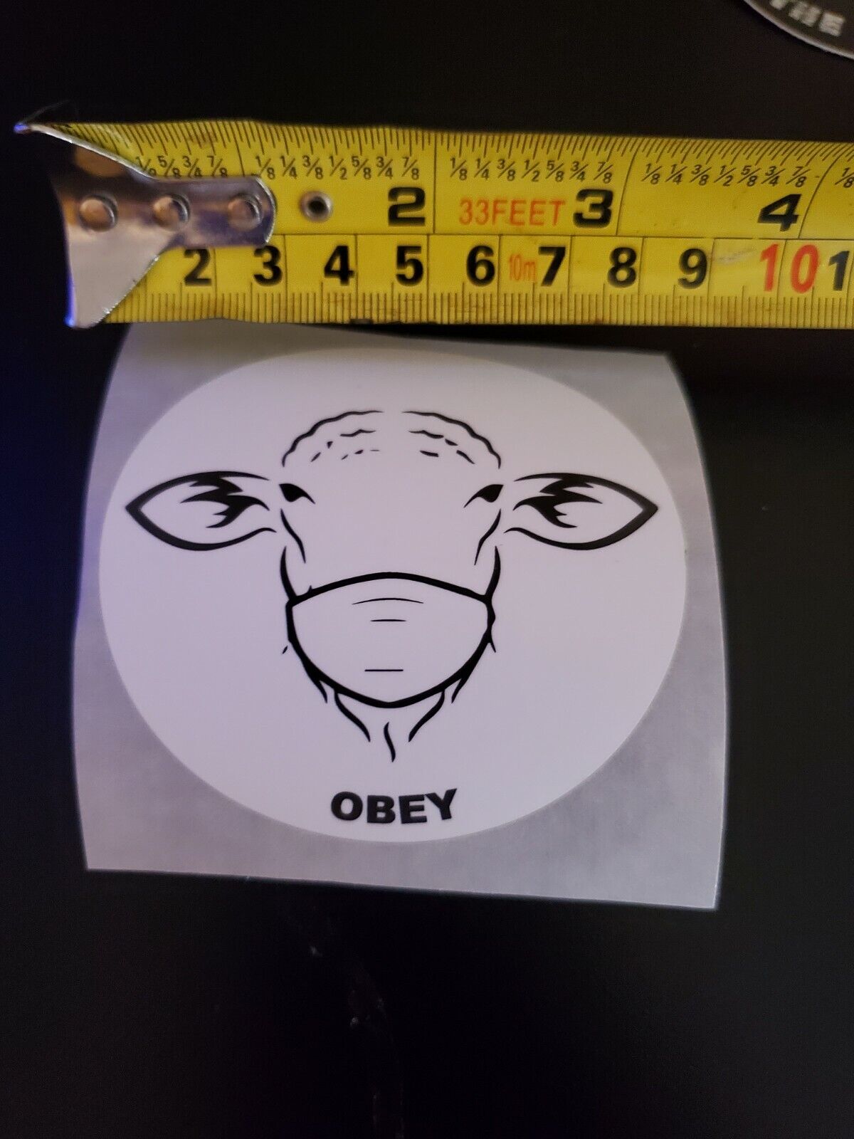 Anti Mask 😷 Sheeple Anti WHO 3 Inch Round Sticker Lot Of 5 