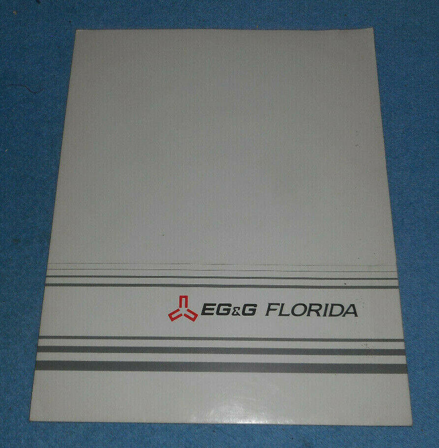 EG&G Florida Info Press Kit NASA KSC Contractor Fact Sheet & President Biography