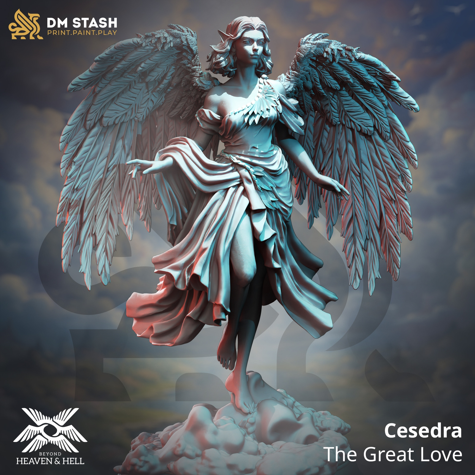 Cesedra - The Great Love| DM Stash | DnD | Fantasy Miniature