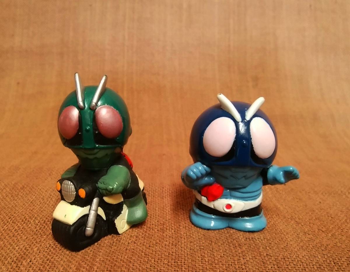 Kamen Rider Kids Old No. 1 Cyclone Total Length Approximately 5cm Finger Puppet 