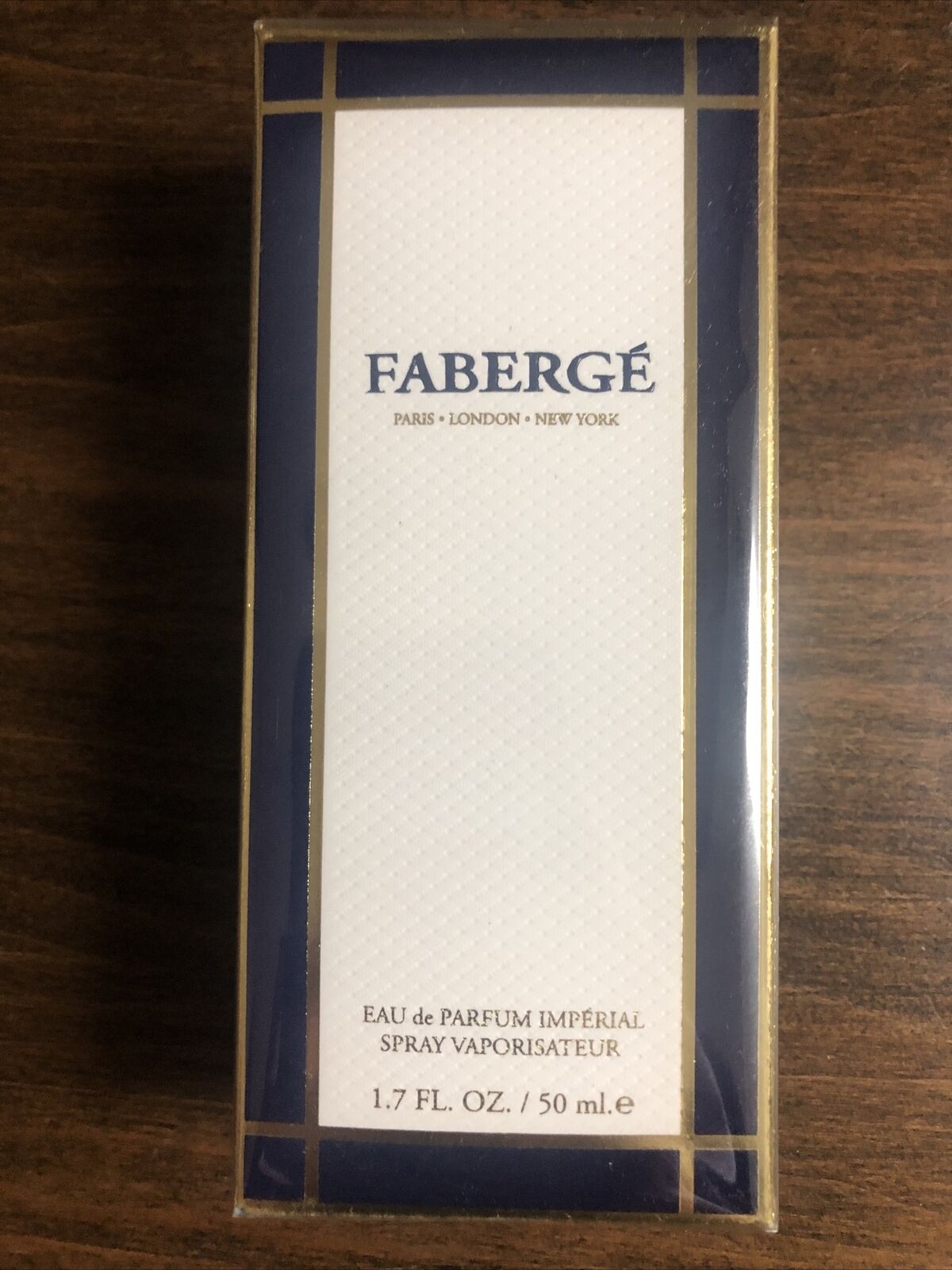 Rare vintage faberge eau de parfume imperial 1.7 fl oz, new, sealed
