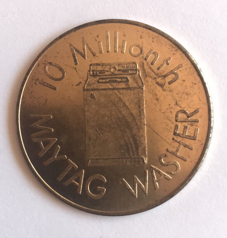 Vintage Maytag 10 Millionth Washer Token 1956 Maytag Co Newton Iowa Medal